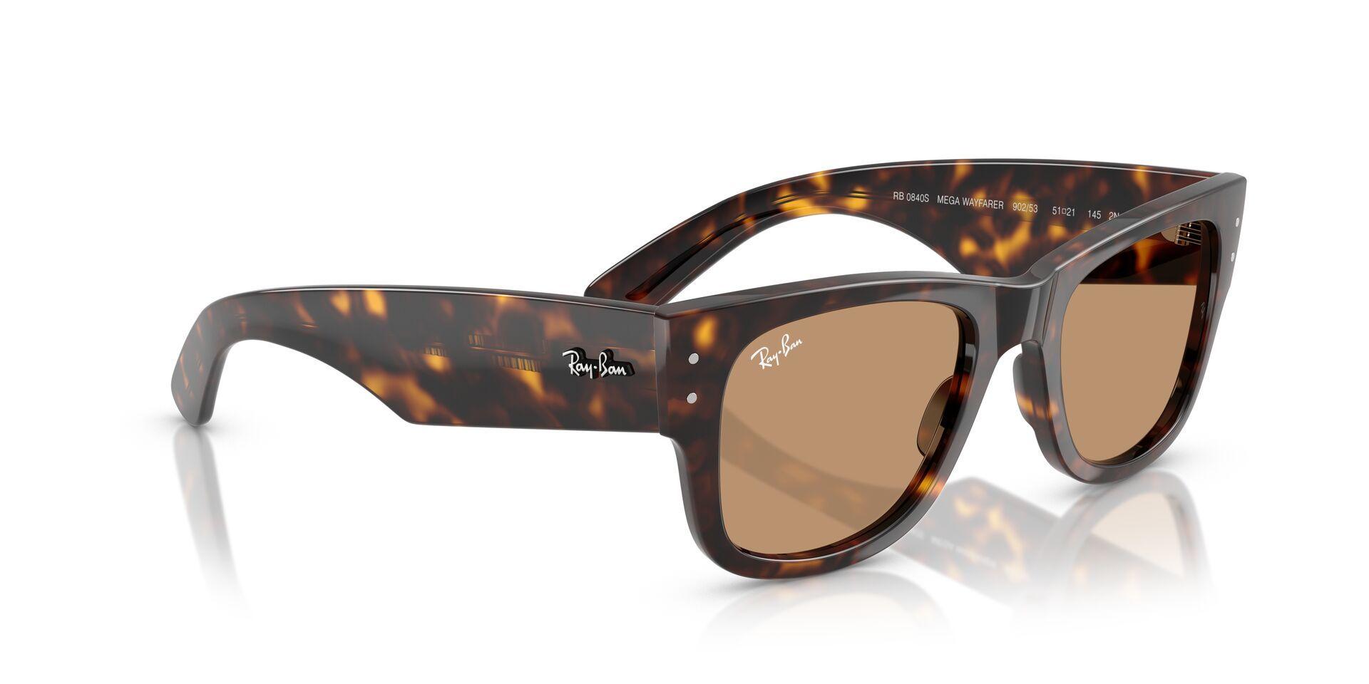 Ray-Ban Mega Wayfarer RB0840S 902/53 51-3