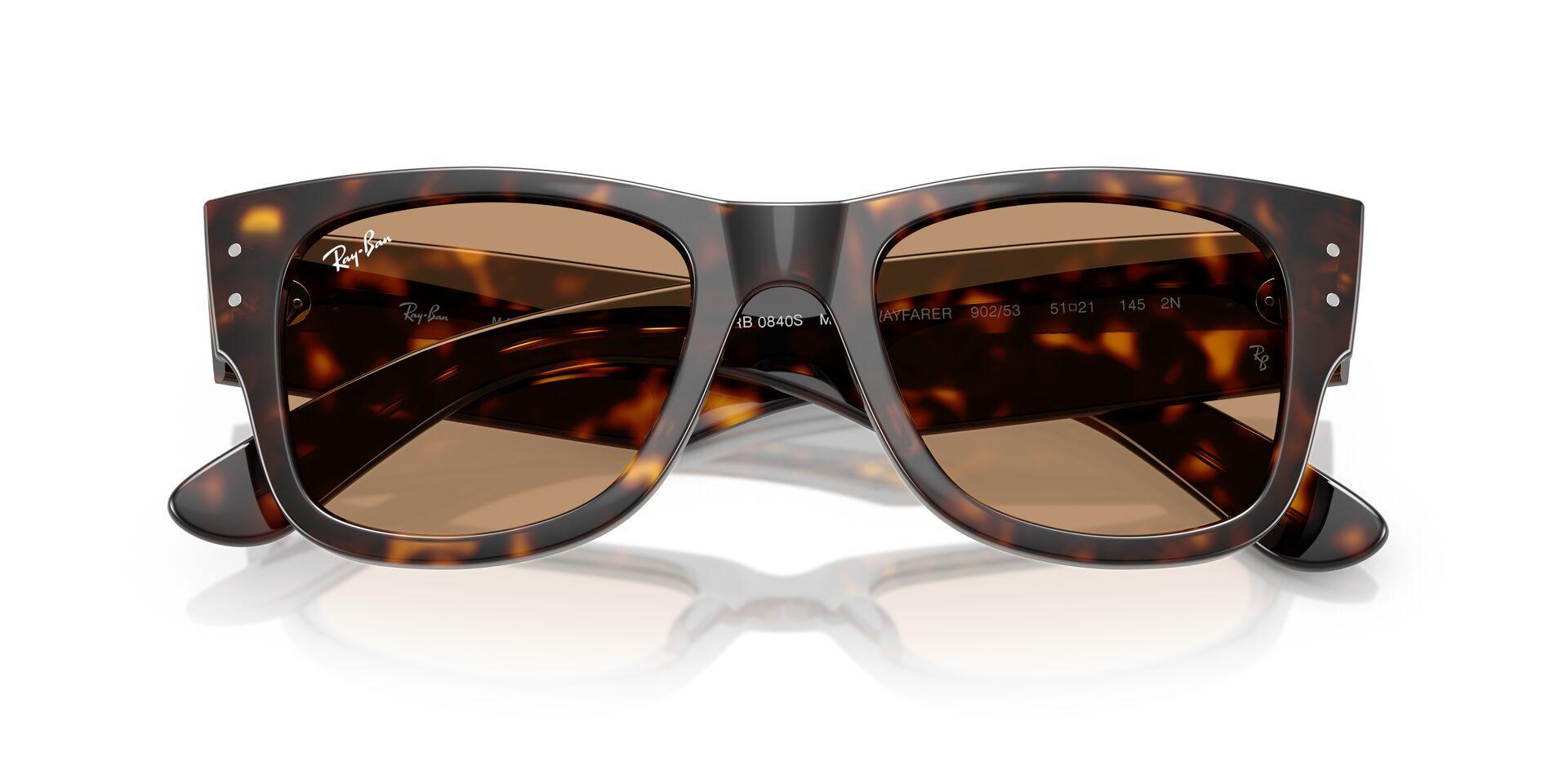 Ray-Ban Mega Wayfarer RB0840S 902/53 51-4