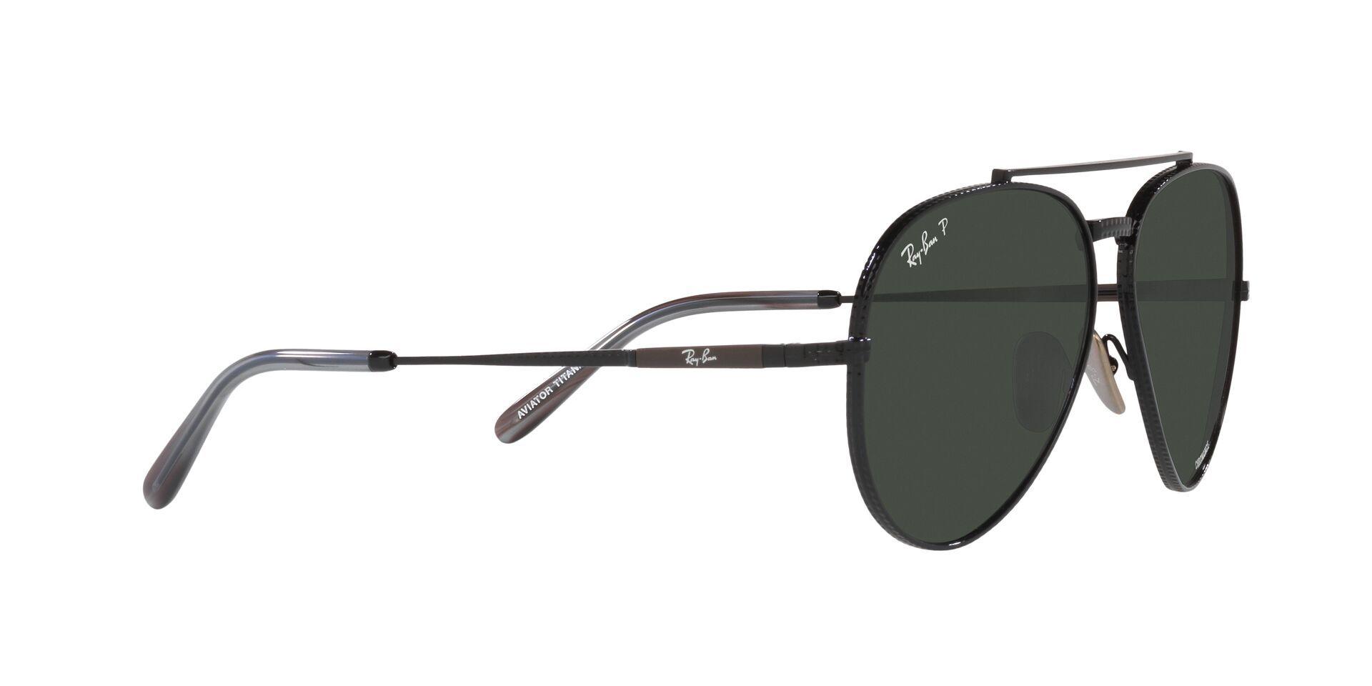Ray-Ban Aviator Titanium Polarizado RB8225 3141K8 62 RB8225 3141K8 62-9