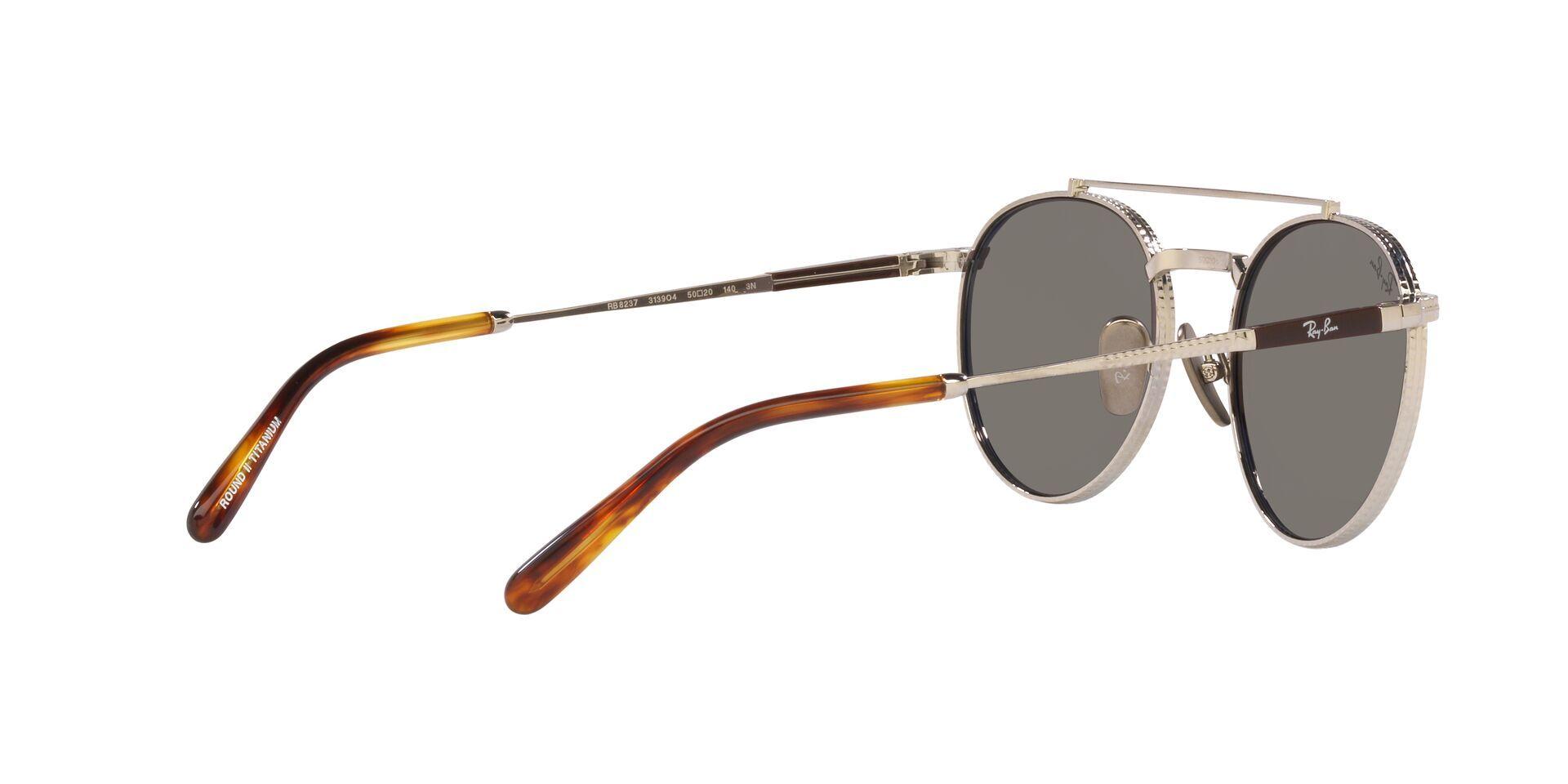 Ray-Ban Round Ii Titanium RB8237 3139O4 53-7