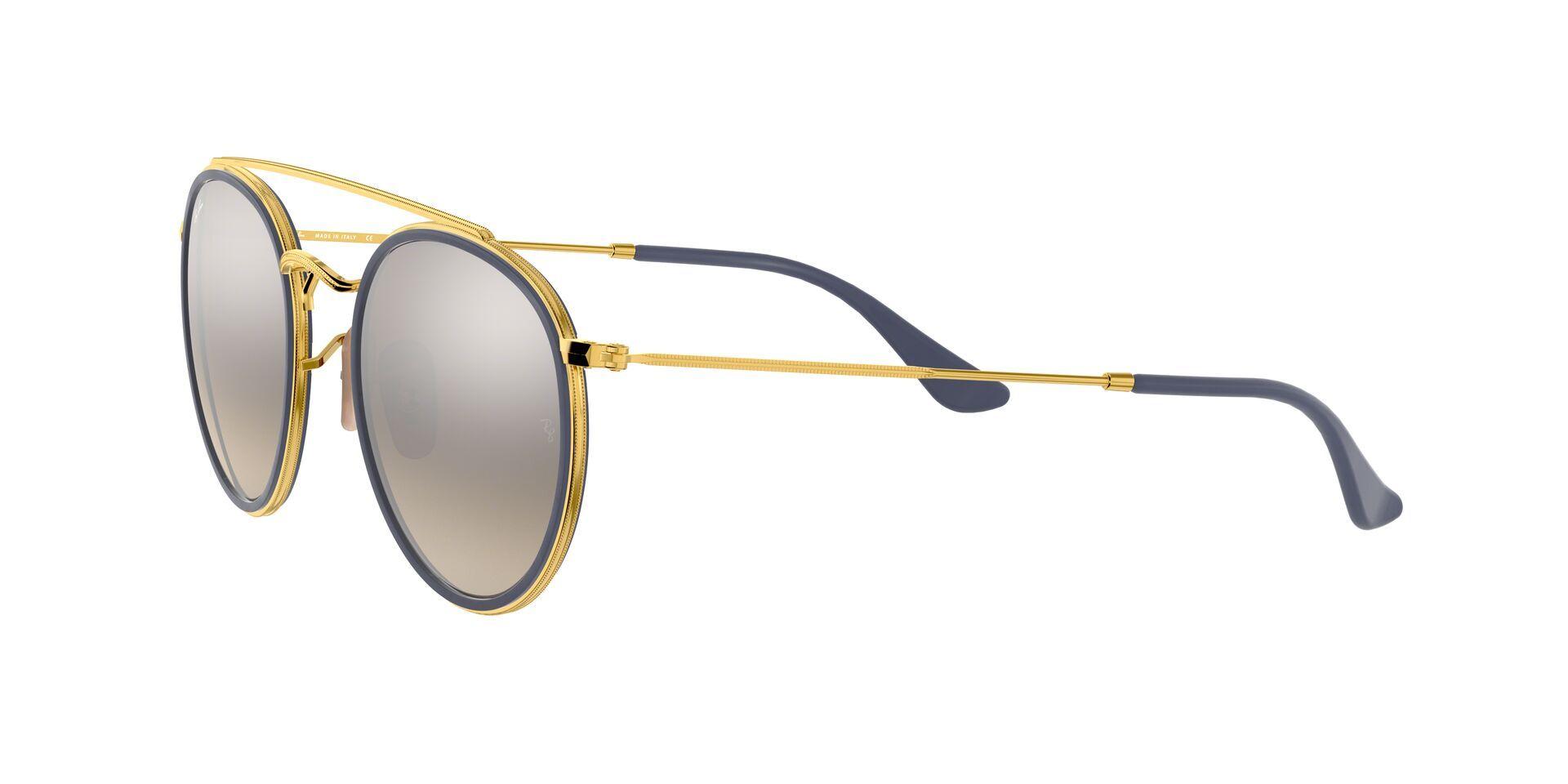 Ray-Ban Round Double Bridge RB3647N RB3647N 001/9U 51-1