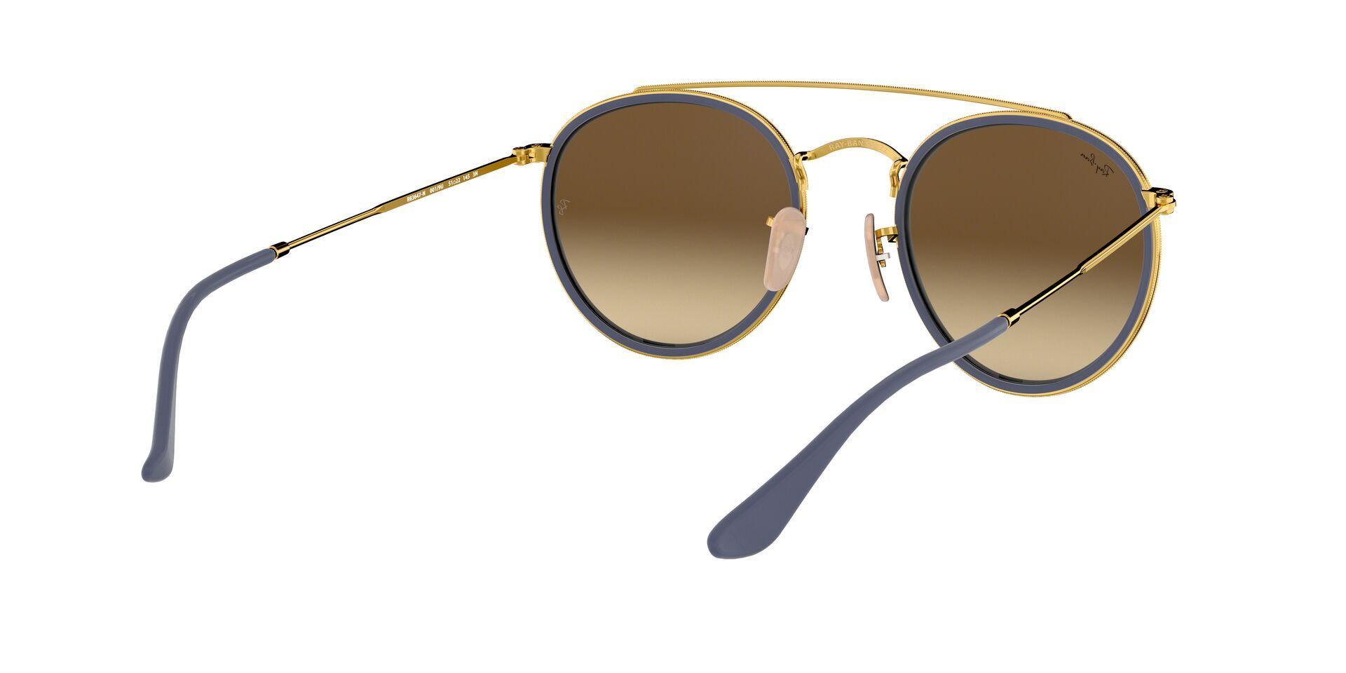 Ray-Ban Round Double Bridge RB3647N RB3647N 001/9U 51-6