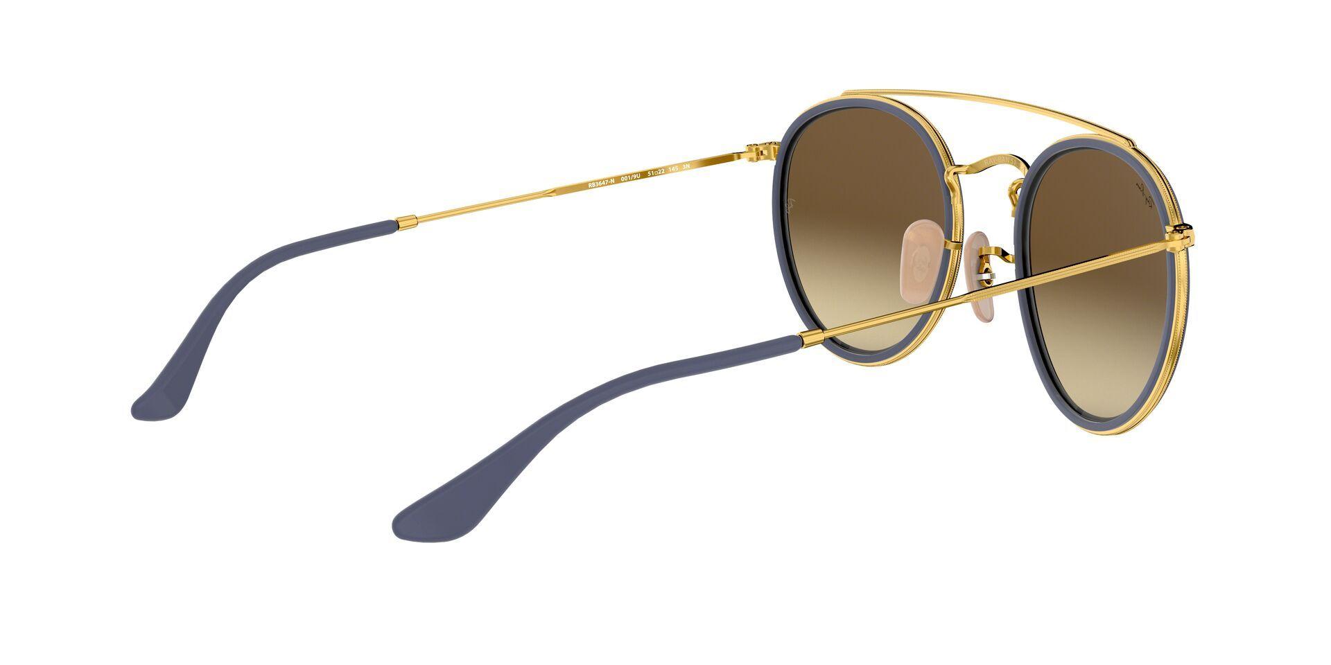 Ray-Ban Round Double Bridge RB3647N RB3647N 001/9U 51-7