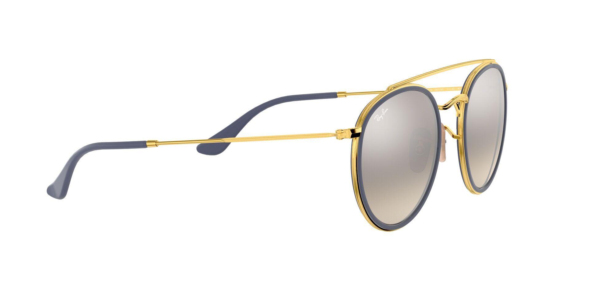Ray-Ban Round Double Bridge RB3647N RB3647N 001/9U 51-9