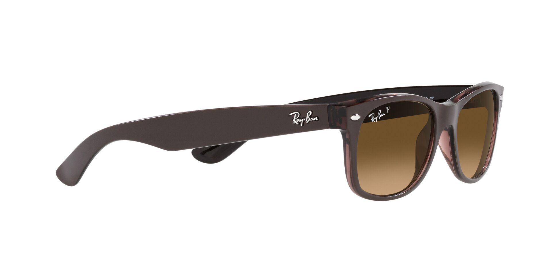 Ray-Ban New Wayfarer Polarizado RB2132 6608M2 55-9
