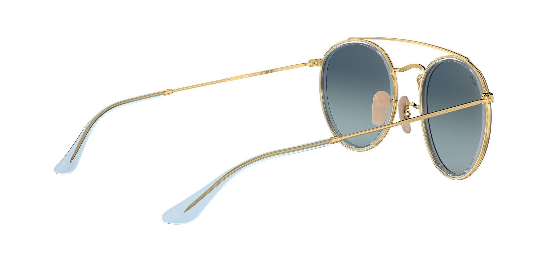 Ray-Ban Round Double Bridge RB3647N RB3647N 91233M 51-7