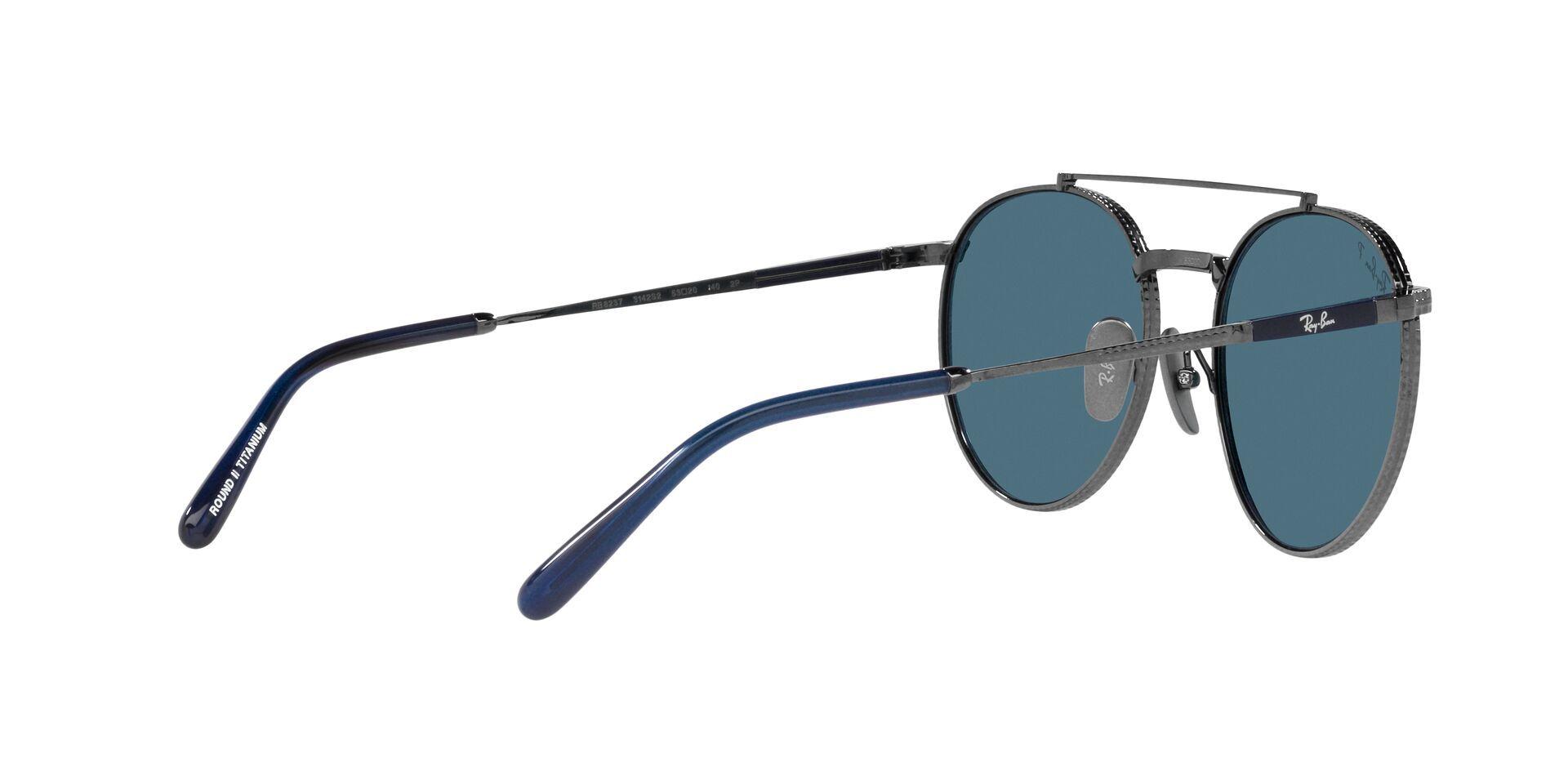 Ray-Ban Round II Titanium RB8237 3142S2 53-7