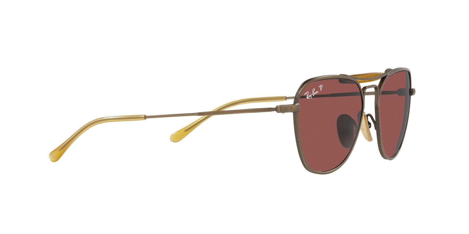 Ray-Ban RB8064 Titanium Polarizado RB8064 9207AL 53-9