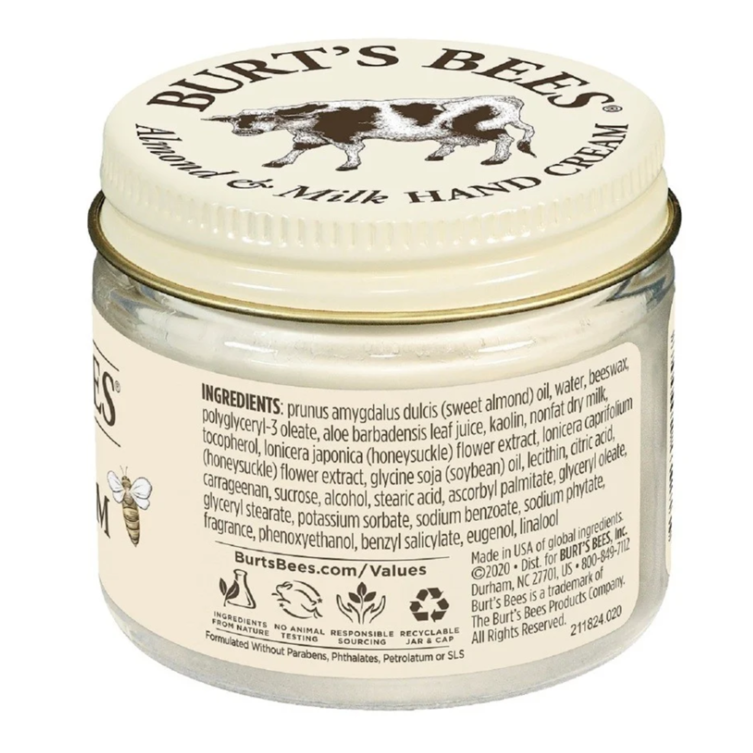 Crema de Manos Leche de Almendras Burts Bees-1