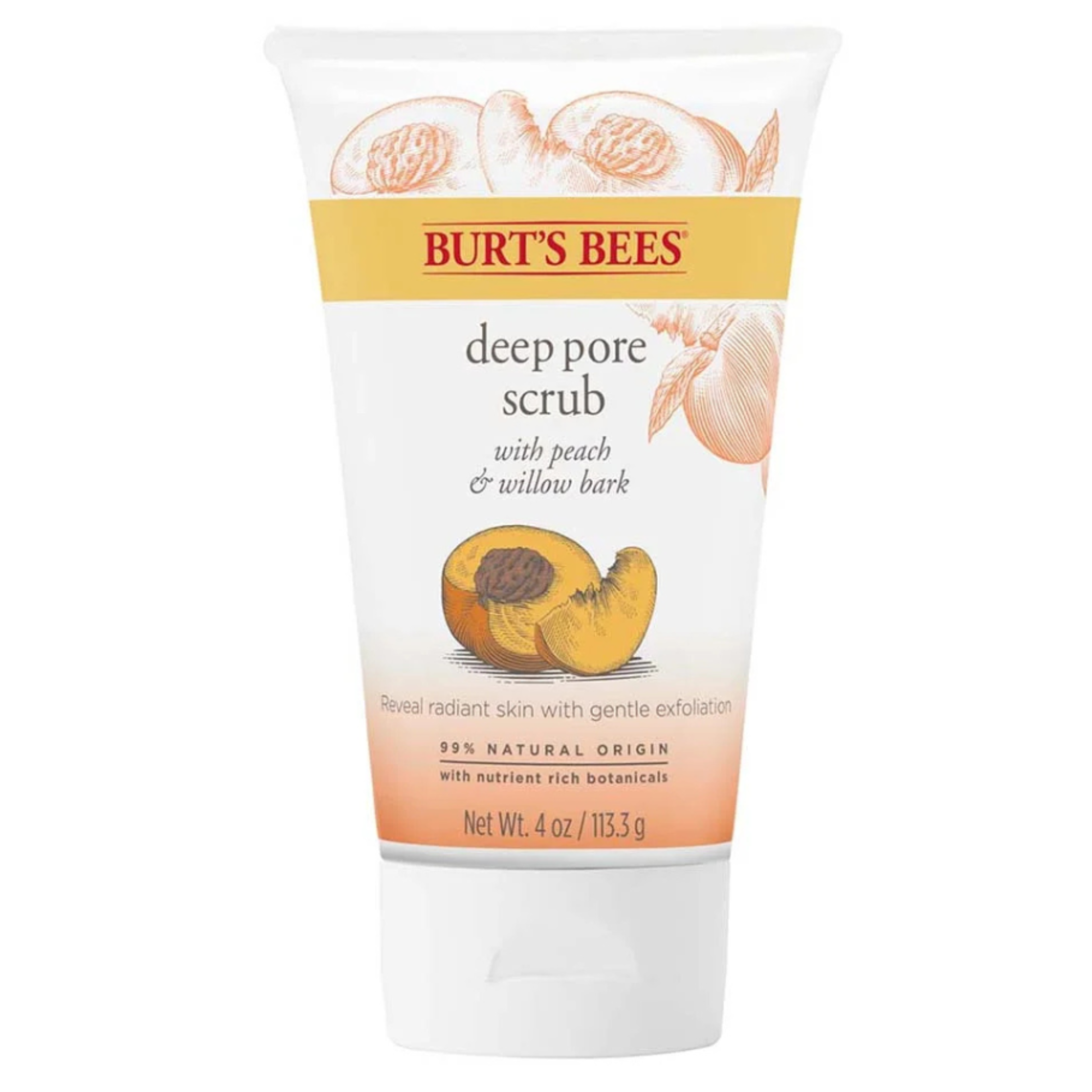 Exfoliante Profundo de Poros Durazno Burts Bees-0