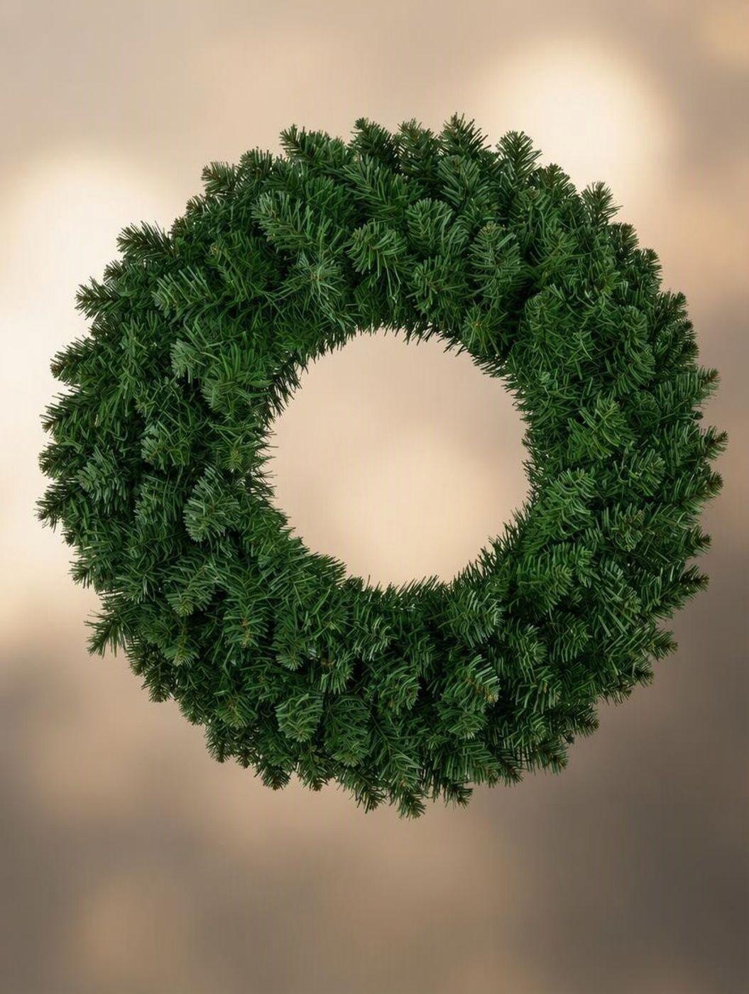 Corona De Navidad Artificial Verde 50cm-4