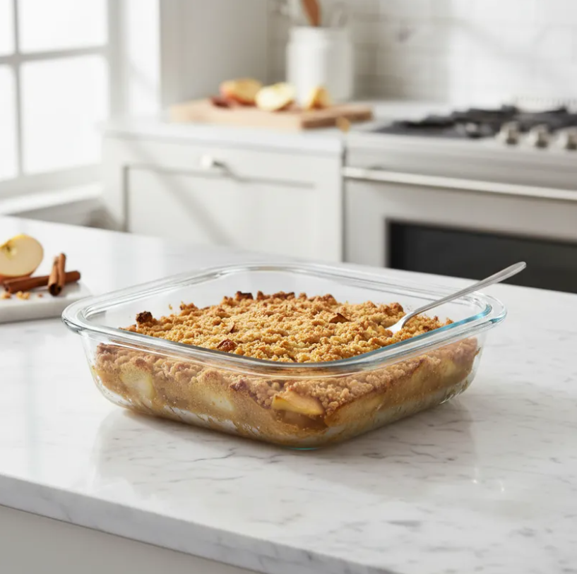 Fuente De Vidrio Cuadrada Para Horno 28cm 2300ml-5