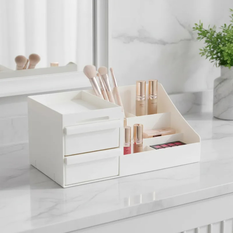 Organizador De Maquillaje Escritorio Con Cajones Cosm ticos-2