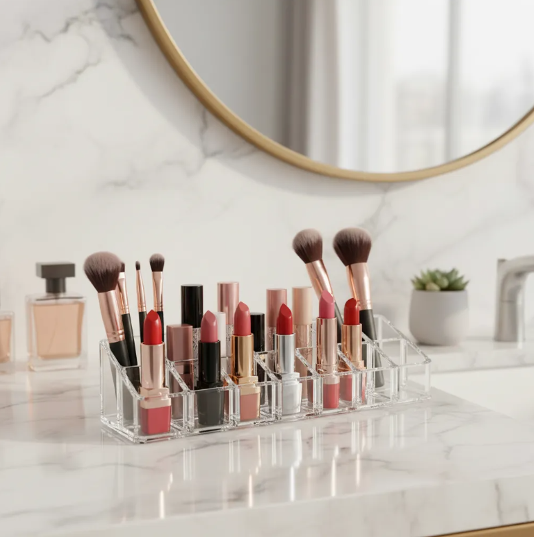 Organizador Acr lico Para Maquillaje Labiales 12 Espacios-3