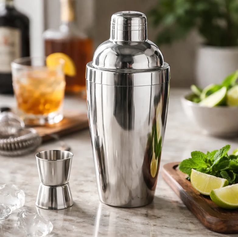 Coctelera Acero Inoxidable 750ml para Bar y Tragos-2