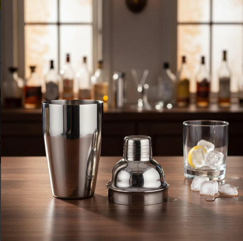 Coctelera Acero Inoxidable 750ml para Bar y Tragos-3