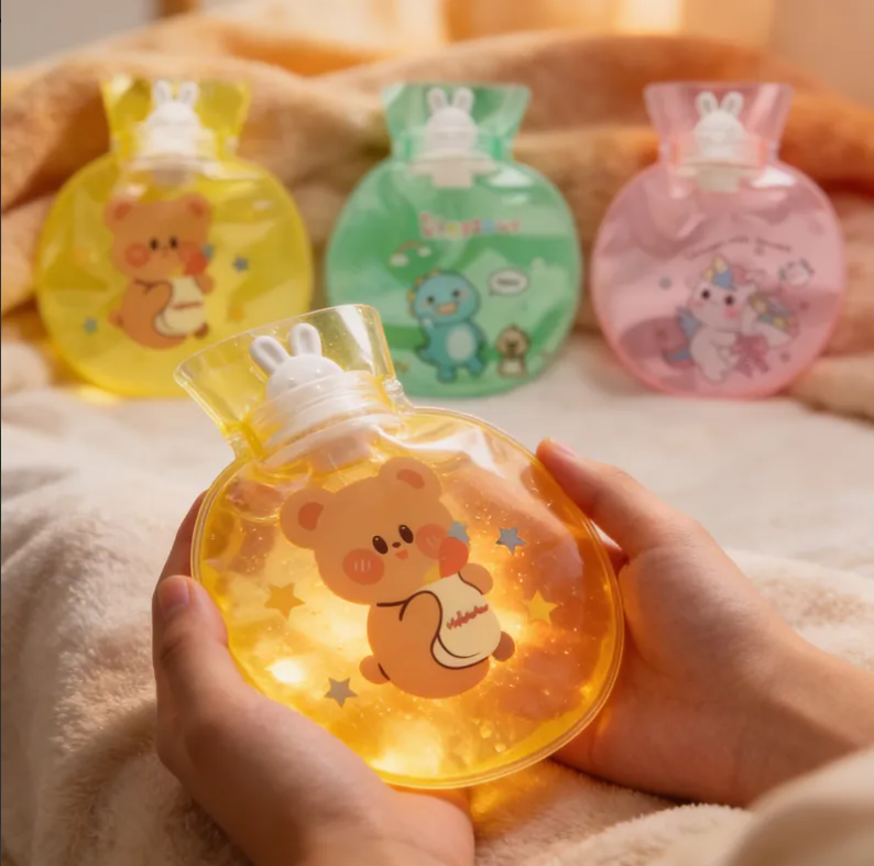 Set X6 Mini Guatero De Mano Kawaii 300ml-2
