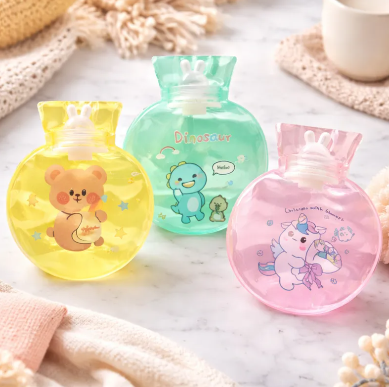 Set X6 Mini Guatero De Mano Kawaii 300ml-3