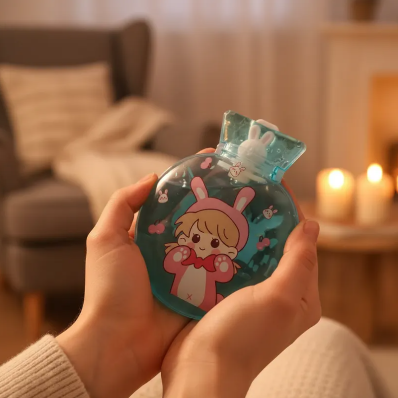 Set X6 Mini Guatero De Mano Kawaii 300ml-6