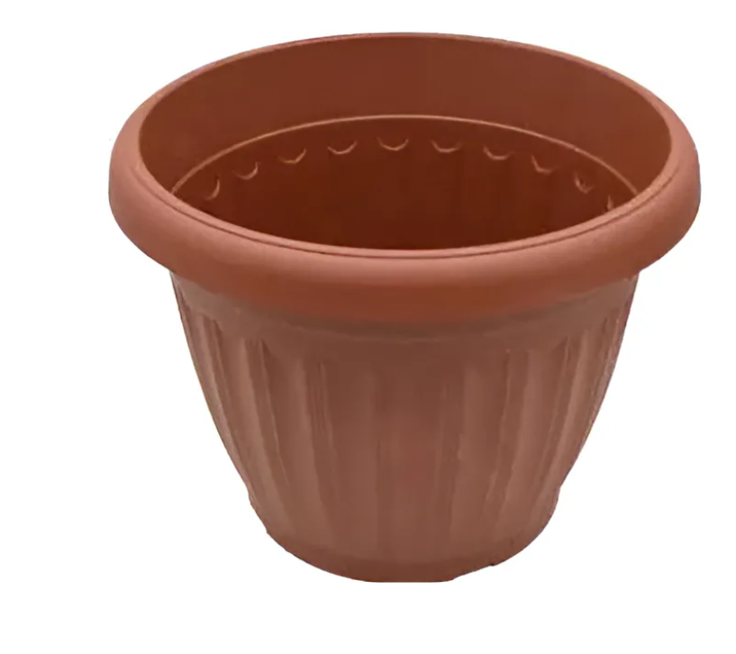 Macetero Pl stico 19x16 cm Redondo-0