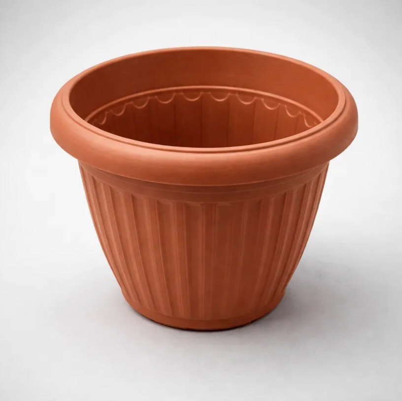 Macetero Pl stico 19x16 cm Redondo-3