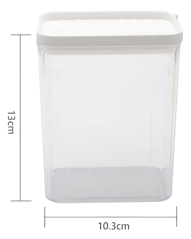 Contenedor Herm tico De Alimentos Comida Con Tapa 3 uni-2