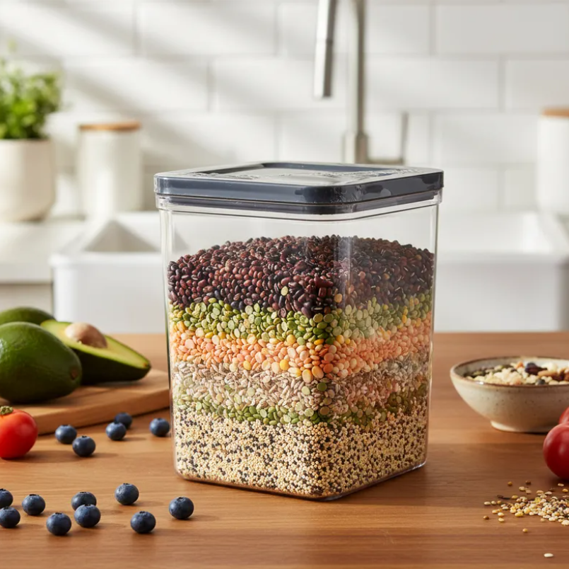 Contenedor Herm tico De Alimentos Comida Con Tapa 3 uni-6