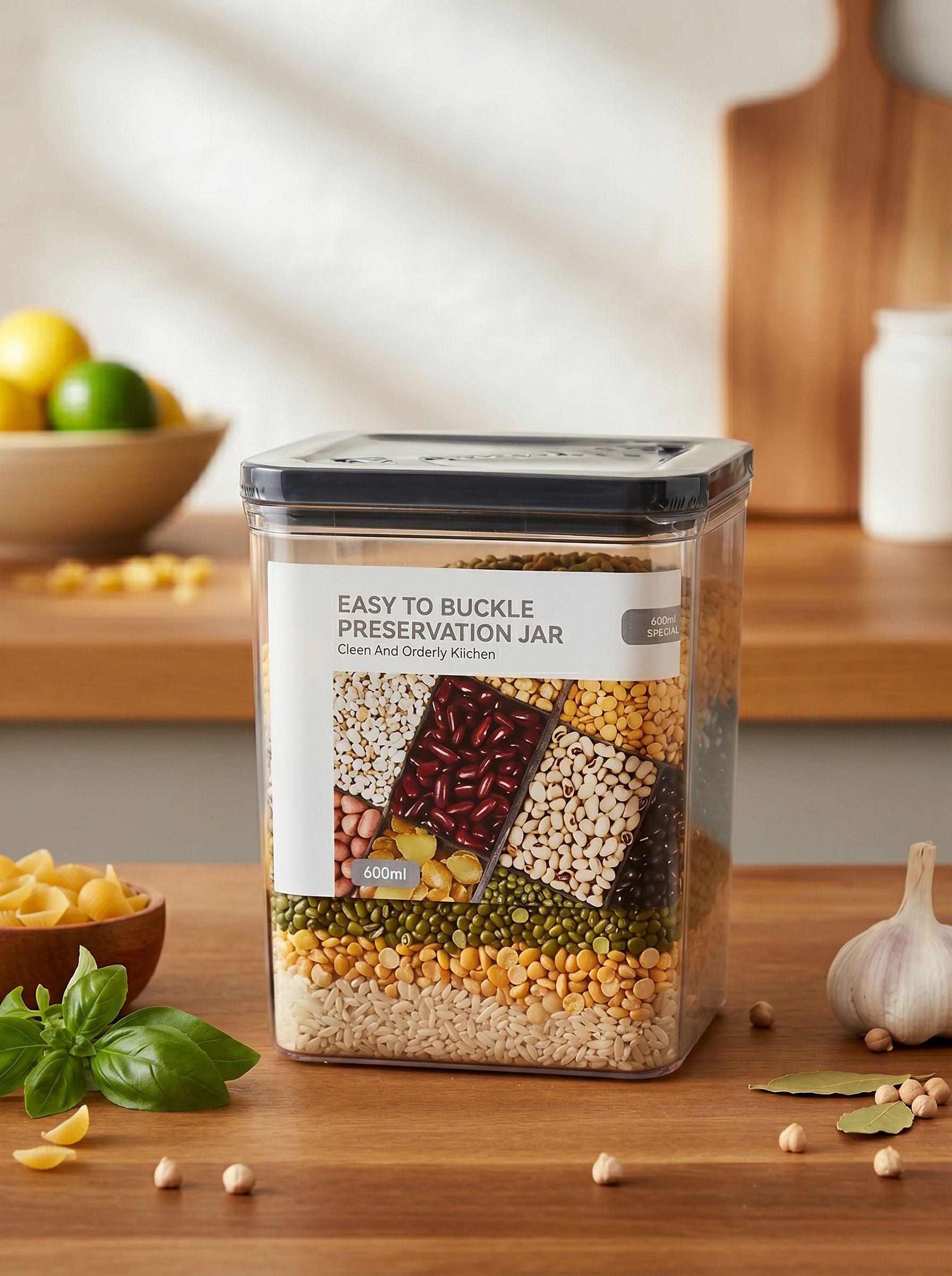 Contenedor Herm eico De Alimentos Comida Con Tapa 3 uni-3