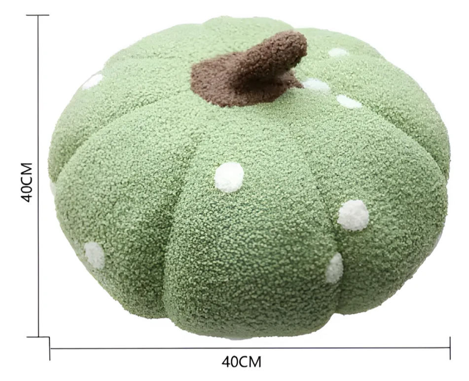 Cojin Decorativo Calabaza Con Lunares 40cm-6