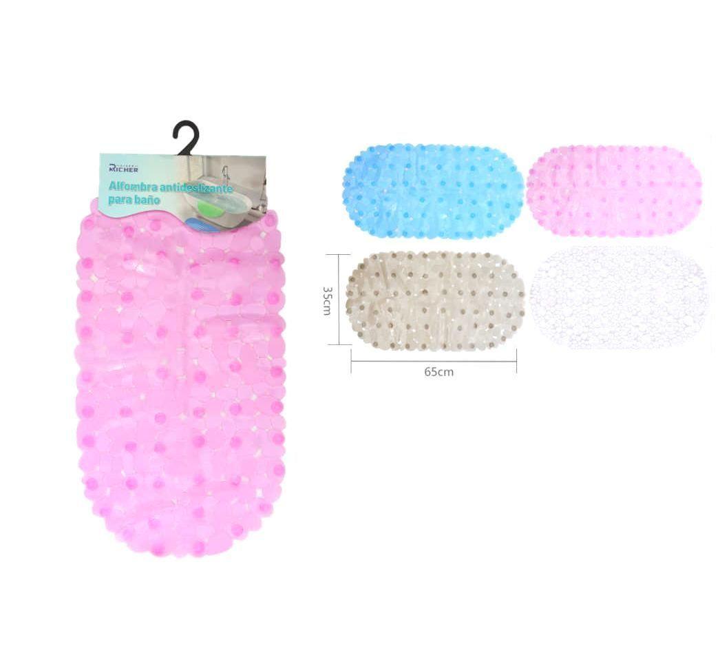 Alfombra antideslizante para baño Color al Azar -2