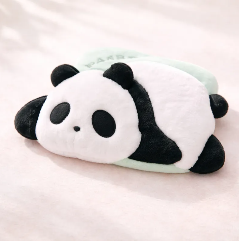 Guatero Electrico de Peluche Diseno Oso Panda 25x18 cm-2