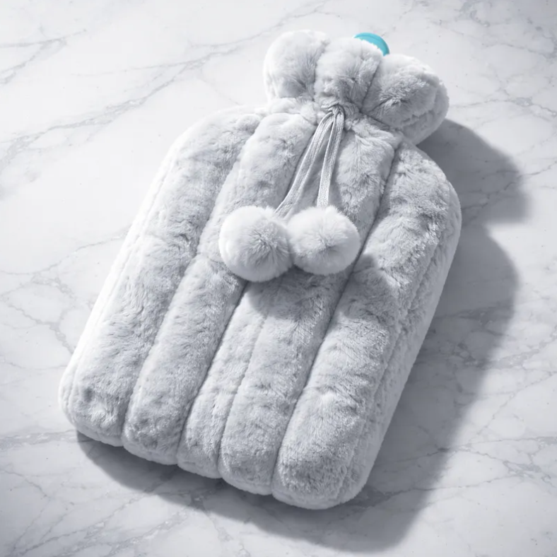 Guatero Bolsa De Agua Caliente 2 Litros Con Funda De Peluche-2