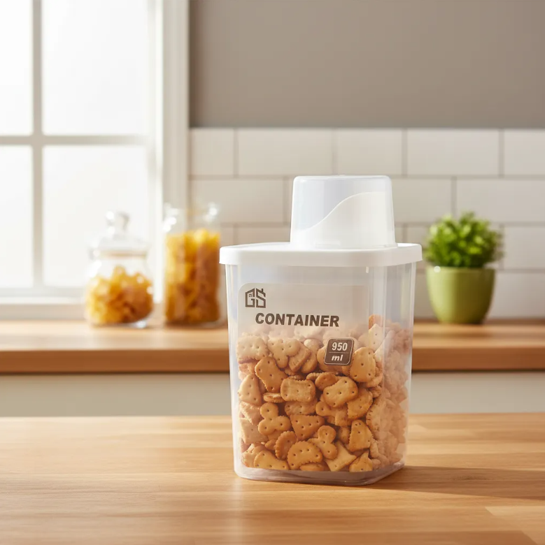 Contenedor Herm tico Dispensador 950ml Cocina-3