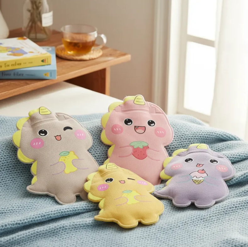 Set x2 Guatero Infantil De Felpa Diseño Unicornio 300ml-2