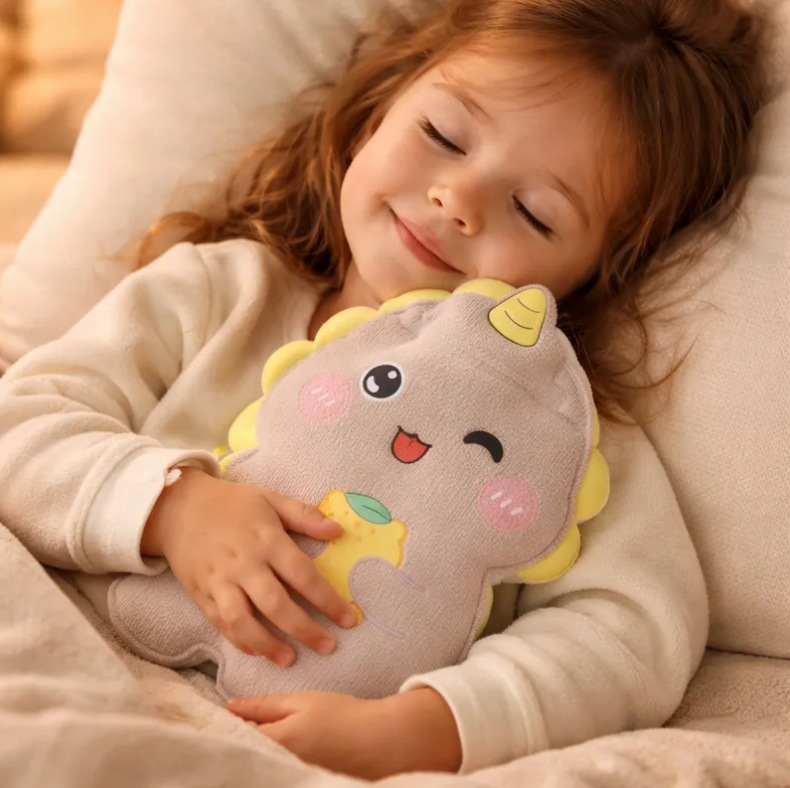 Set x2 Guatero Infantil De Felpa Diseño Unicornio 300ml-5