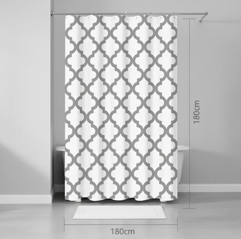 Cotina de Baño de Peva diseño Marroquí 180cm x 180cm-3