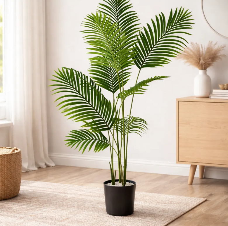 Palmera Artificial Decorativa 150 cm con Macetero-4