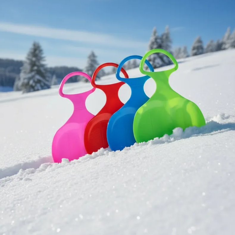 Trineo Pala Deslizador Plastico Para Nieve Ninos Y Adultos-4