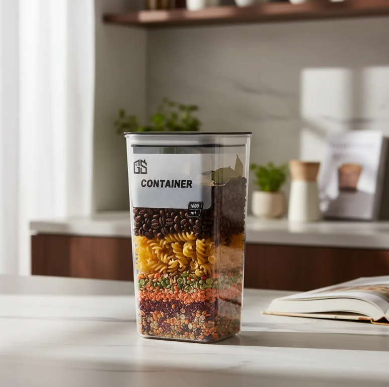 Frasco Hermetico Contenedor 1600ml Para Alimentos-4