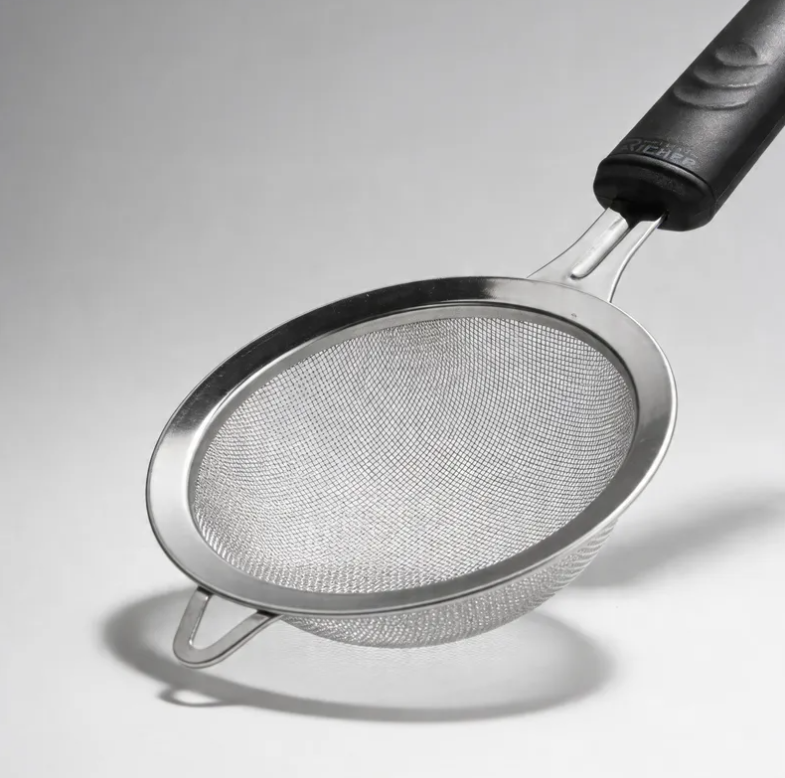 Colador Cernidor 9cm Malla Fina Acero Inoxidable-2