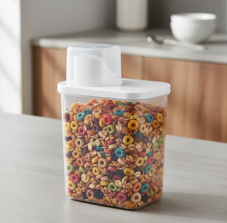 Envase Herm tico Pl stico 600ml Con Tapa Dosificadora-4