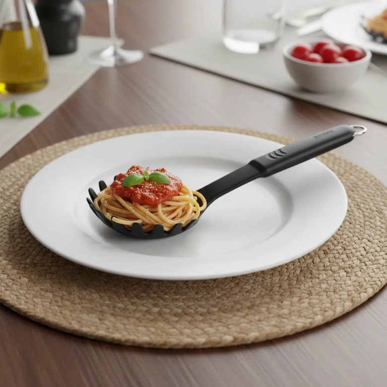 Cuchara Servidor Para Pastas Espaguetis 35cm-3