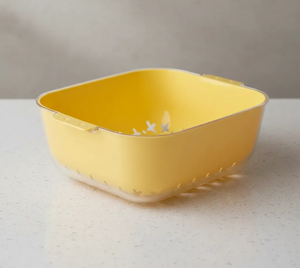 Colador rectangular grande para cocina-3