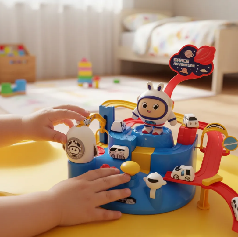 Juguete De Aventura En Pista Espacial 23 5 X 19 5 X 15 5 Cm-3