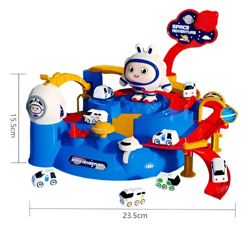Juguete De Aventura En Pista Espacial 23 5 X 19 5 X 15 5 Cm-5