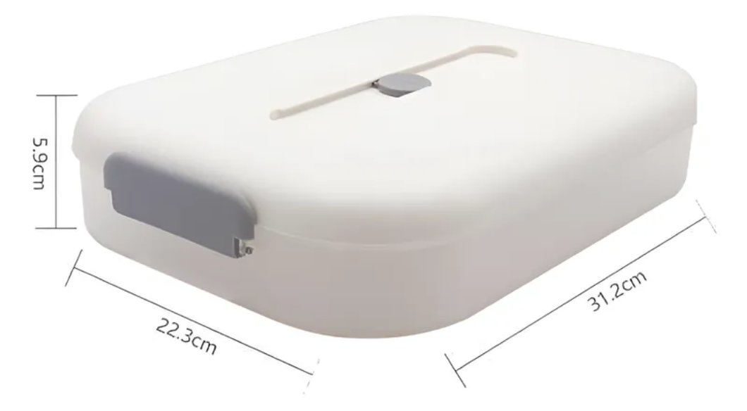 Organizador De Masas Para Refrigerador 31x22x6 Cm-3