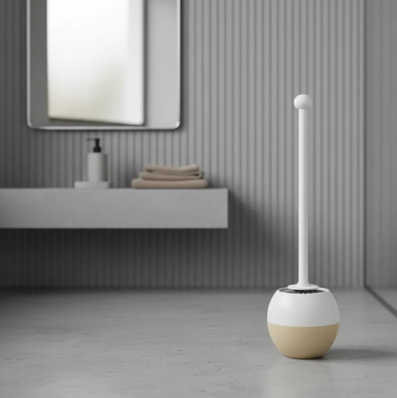Escobilla De Baño 42x11 Cm Con Soporte-2
