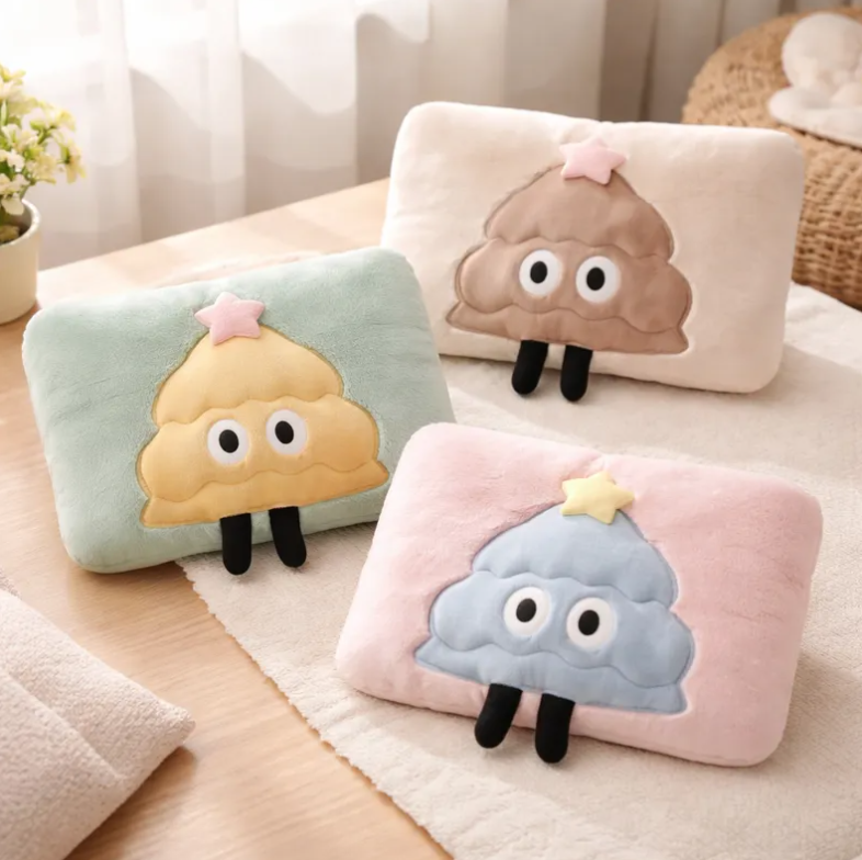 Guatero El ctrico Recargable De Felpa Kawaii-1