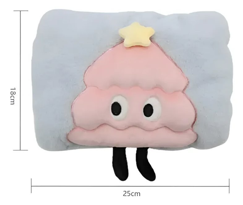 Guatero El ctrico Recargable De Felpa Kawaii-4