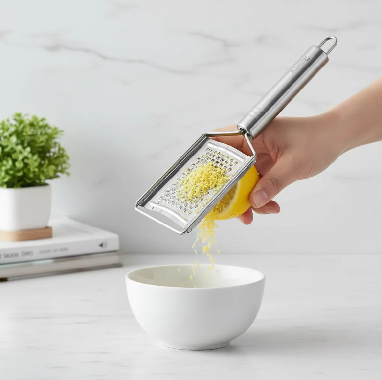 Rallador Manual De Acero Inoxidable Para Queso Y Verduras-4